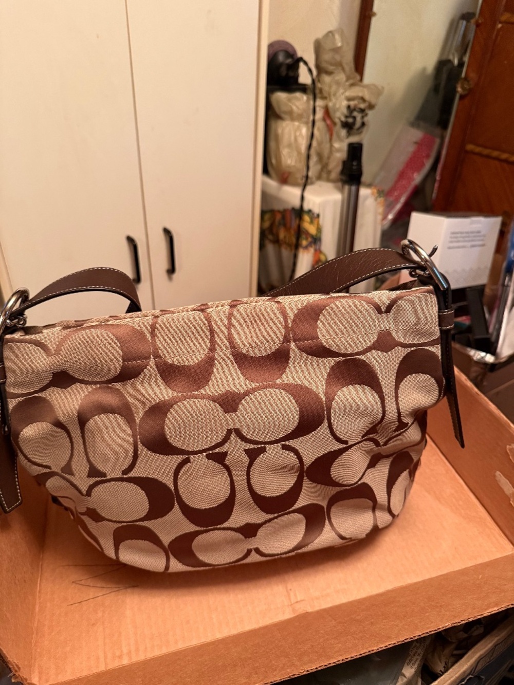 Coach hand bag